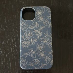 Velvet Caviar Floral Rose Gold Chrome iPhone 14 Case
